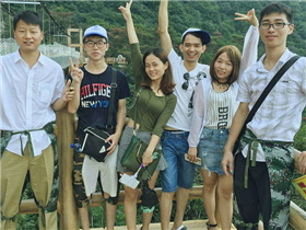 2017 Qingyuan three day tour, group photo